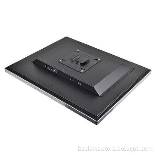 8" multitouch PC monitor bezel less design 10 point touch for POS system